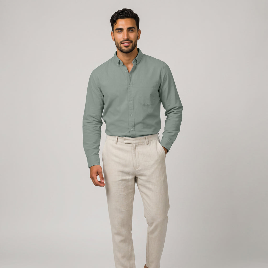 Oxford Lycra - Cotton